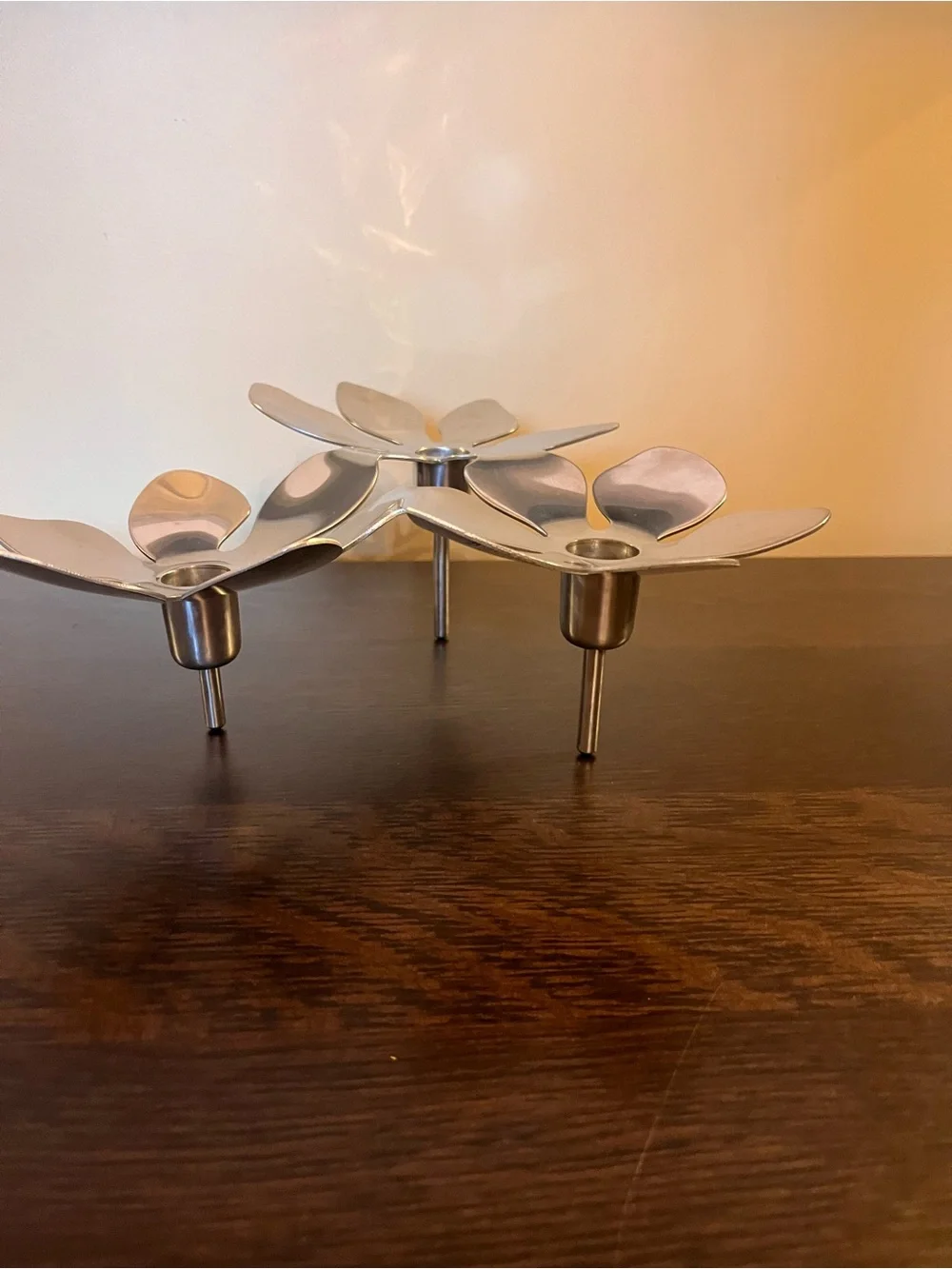 Vintage IKEA Stockholm Flower Candelabra Monika Mulder Design Modern Sculpture